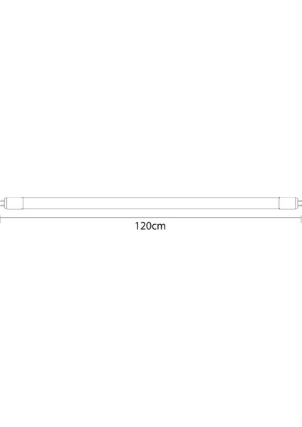 10 W Günışığı Floresan LED Tüp 60 cm 3 Adet