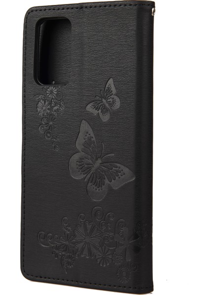 Baskı Kelebekleri Çiçek Cüzdan Stand Deri Kılıf Samsung Galaxy S20 Fe 4g/fe 5G/S20 LITE/S20 Fe 2022 (Yurt Dışından)