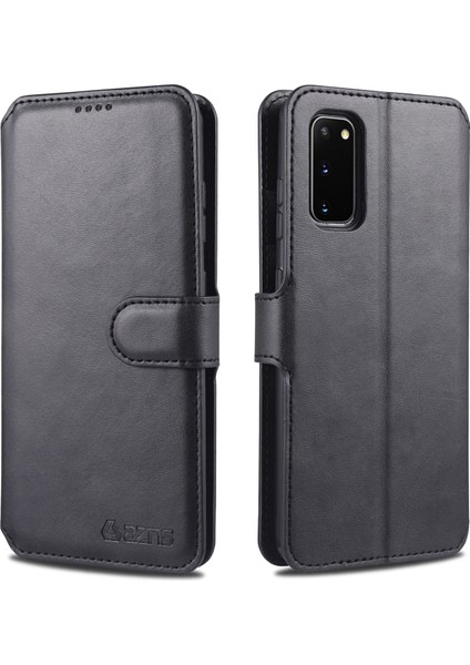 Azns Cüzdan Deri Stand Samsung Galaxy S20 Fe 4g/fe 5G/S20 LITE/S20 Fe 2022 (Yurt Dışından)