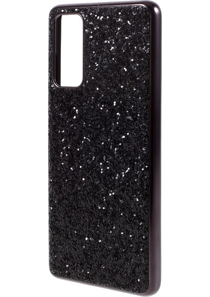 Samsung Galaxy S20 Fe 4G/5G/S20 LITE/S20 Fe 2022 Işıltılı Payetler Tasarımı Tpu Frame + Pc Hibrit Kabuk Kılıfı (Yurt Dışından)