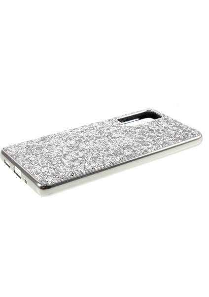 Samsung Galaxy S20 Fe 4G/5G/S20 LITE/S20 Fe 2022 Işıltılı Payetler Tasarımı Tpu Frame + Pc Hibrit Kabuk Kılıfı (Yurt Dışından)