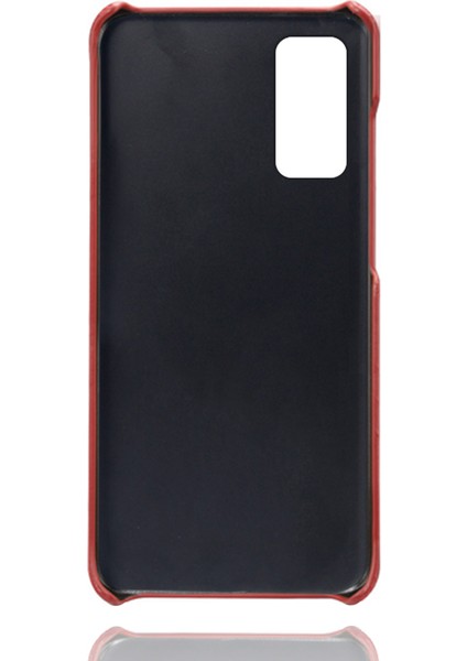 Samsung Galaxy S20 For Ksq Fe 4g/fe 5G/S20 LITE/S20 Fe 2022 Pu Deri + Kart Tutucu Yuvalı Plastik Kabuk (Yurt Dışından)