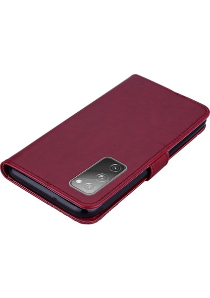 Samsung Galaxy S20 FE/S20 Fan EDITION/S20 Fe 5G/S20 Fan Edition 5G/S20 LITE/S20 Fe 2022 Rhinestone Dekorasyon Baskı Deri Kabuk Cüzdan Stand Telefon Kapağı (Yurt Dışından)