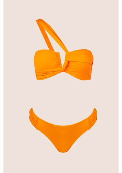3400 Hardal Tek Omuz Bikini Takımı indirimleri