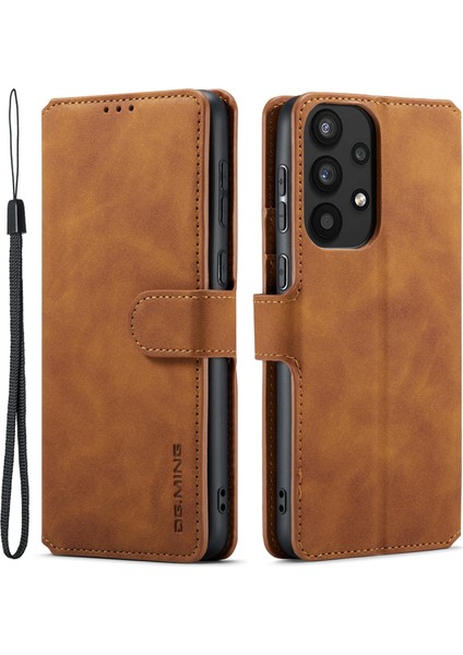 Samsung Galaxy A33 5g Retro Tarzı Manyetik Kapanma Şok Geçirmez Pu Deri Cüzdan Telefon Kasası Stand (Yurt Dışından) fiyatları
