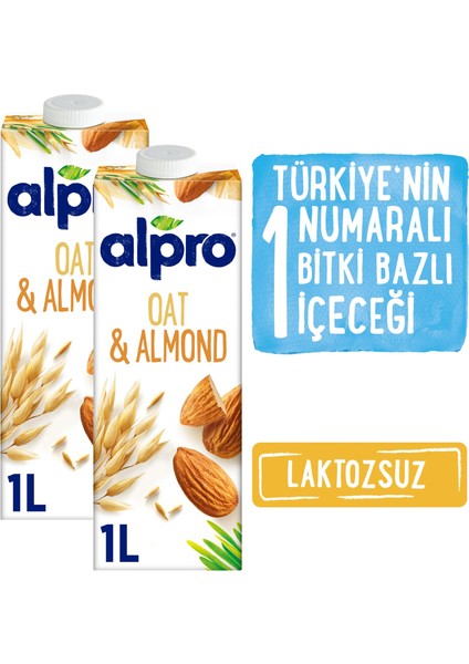 Yulaf & Badem Içeceği 2x1 Lt