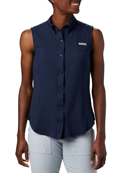 Tamiami Women'S Sleeveless Shirt Kadın Gömlek FL7157