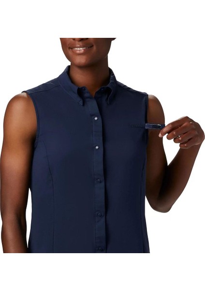 Tamiami Women'S Sleeveless Shirt Kadın Gömlek FL7157