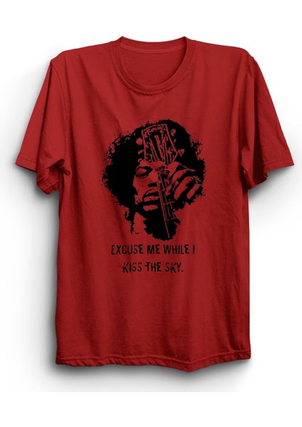 Jimi Hendrix, Excuse Me While I Kiss The Sky Tişört