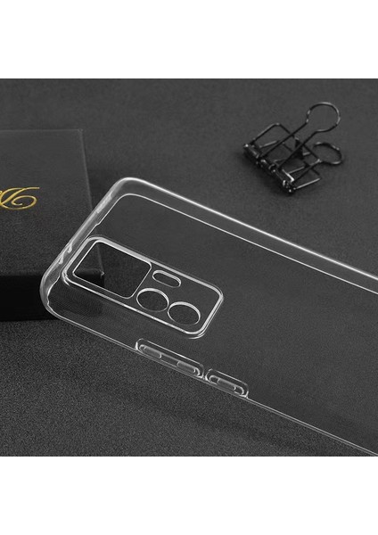 Xiaomi Mi 12T 5g Şeffaf Kılıf Yumuşak Ince Tasarımlı Kapak (Süper)