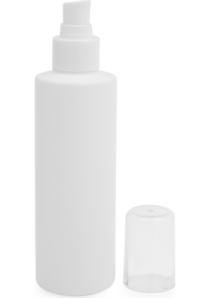 100 Adet - 250ML Plastik Beyaz Boş Şişe, Beyaz Losyon Serum Pompalı fiyatları