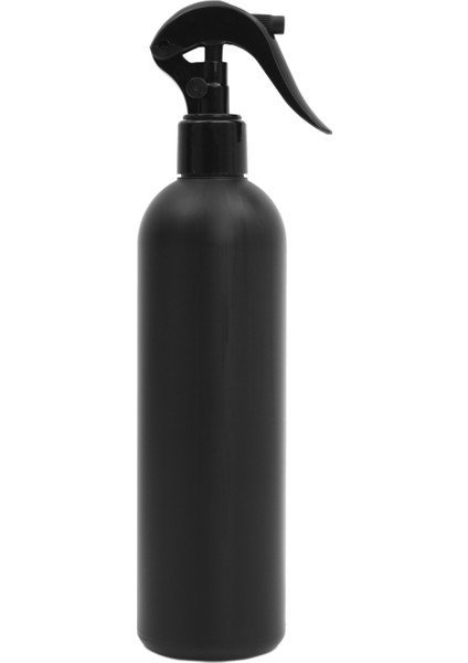 100 Adet - 330ML Plastik Siyah Boş Şişe, Siyah Mini Triger Sprey Aparatlı