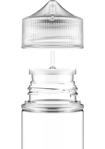 100 Adet - 30ML Gorilla Likit Şişesi Boş Beyaz Iğne Uclu Damlalık Şişe - Şeffaf Kapaklı modelleri