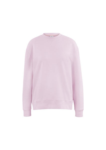 Oversize Yoga Sweatshirt, Açık Pembe