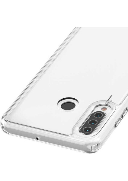 Huawei P30 Lite Kılıf Kamera Çıkıntılı Şeffaf Darbe Emici Sert Silikon Kapak (Coss) fırsatları