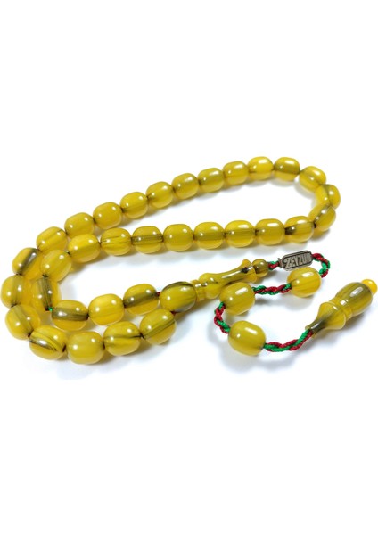 Iskeçe Tesbih Mahmud Zeyzun Imzalı (Imzası Gümüştür) Sıkma Kehribar Kapsül fiyatları