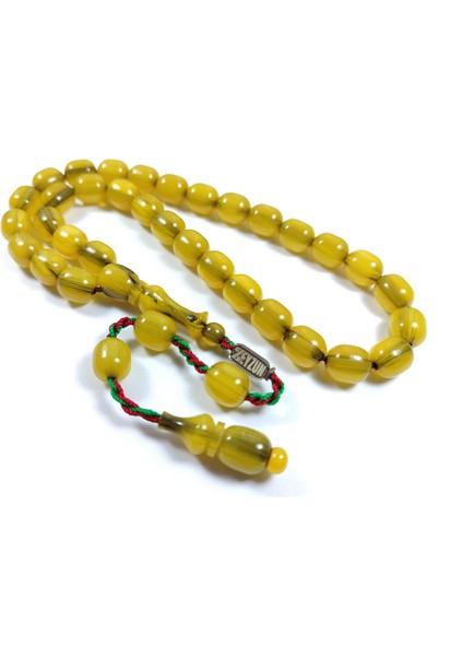 Iskeçe Tesbih Mahmud Zeyzun Imzalı (Imzası Gümüştür) Sıkma Kehribar Kapsül modelleri