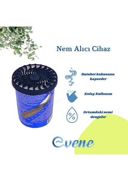 Nem Alıcı Cihaz 200 gr Nem Alıcı Rutubet Giderici Aparat 3 Adet indirimleri