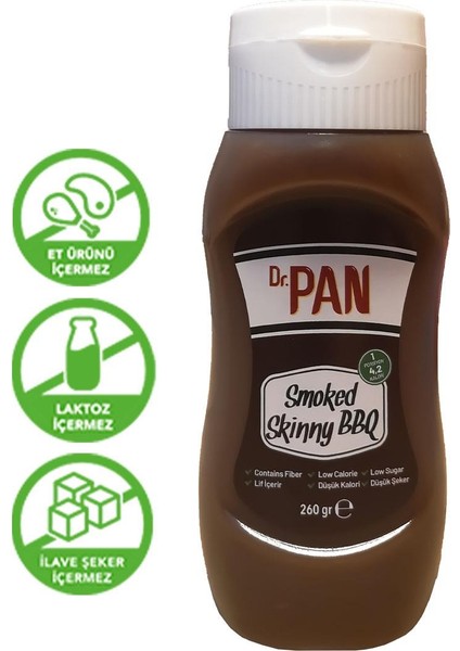 Smoked Skinny Bbq Şeker Ilavesiz Enerjisi %80 Azaltılmış Tütsü Aromalı Barbekü Sos 260 gr fiyatları