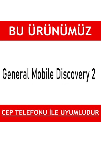 Mobile Discovery 2 Kırılmaz Cam