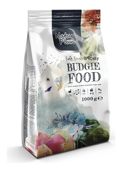 1000GR Meyve Aromalı + Ballı Muhabbet Kuş Yemi
