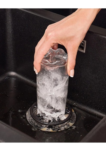 Uluslararası Patentli Yüksek Basınçlı Evye Içi Bardak Biberon Blender Mikser Vb. Için Çok Fonksiyonlu Ön Yıkama Aparatı (Yan Taşmalı)
