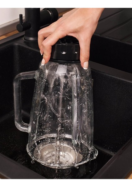 Uluslararası Patentli Yüksek Basınçlı Evye Içi Bardak Biberon Blender Mikser Vb. Için Çok Fonksiyonlu Ön Yıkama Aparatı (Yan Taşmalı)