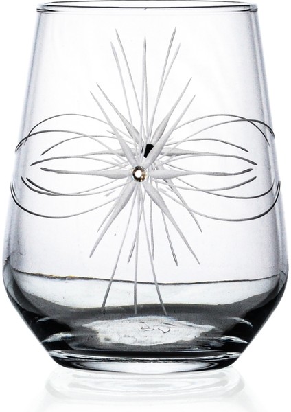 Kazaan 13 Parça 6 Kişilik Bardak Seti Dik Karaflı Mira Desenli indirimleri