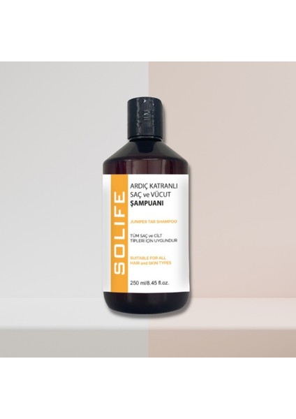 Ardıç Katranlı Saç ve Vücüt Şampuanı 250 ml