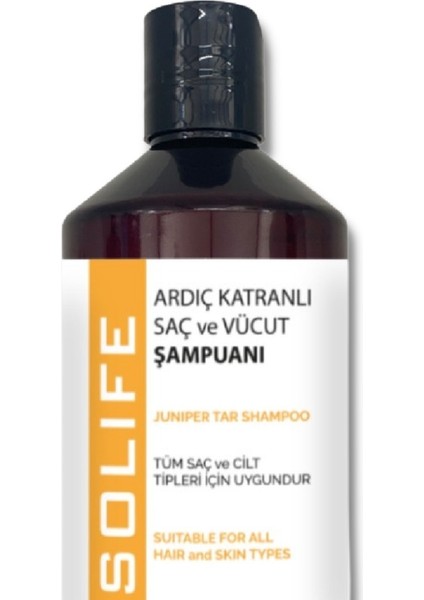 Ardıç Katranlı Saç ve Vücüt Şampuanı 250 ml