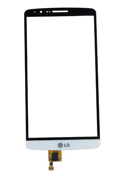 G3 D855 Uyumlu Dokunmatik Touch Beyaz Çıtasız