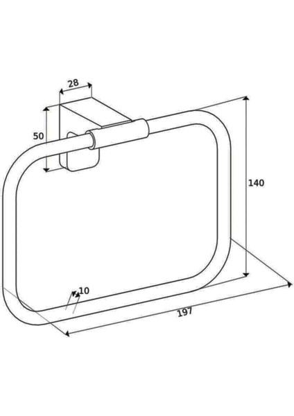 Krom Lux 2'li Banyo Seti Bornoz Askılık, Yuvarlak Havluluk fırsatları