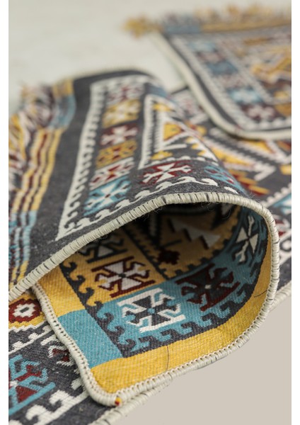 Oto Koltuk Kılıfı (Çift Taraflı )Yıkanabilir Araba Takımı Kilim Gri Renk modelleri