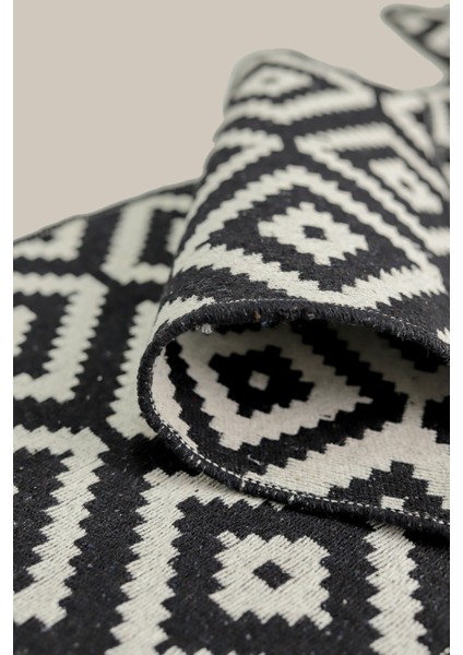 Oto Koltuk Kılıfı (Çift Taraflı )Yıkanabilir Araba Takımı Kilim Siyah-Beyaz modelleri