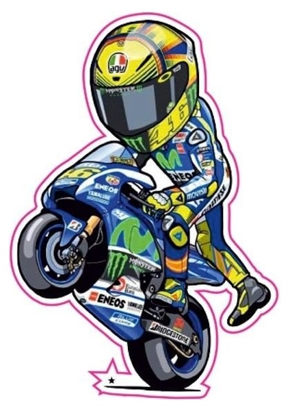 72 x 100 mm Sticker 10'lu