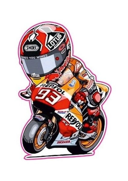 72 x 105 mm Sticker 10'lu