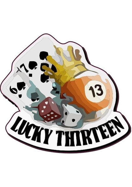 75 x 70 mm Sticker 10'lu