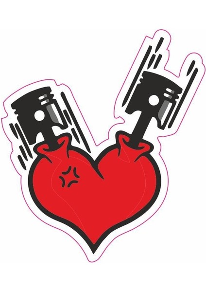 75 x 85 mm Sticker 10'lu