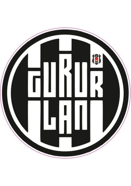 75 x 75 mm Sticker 10'lu