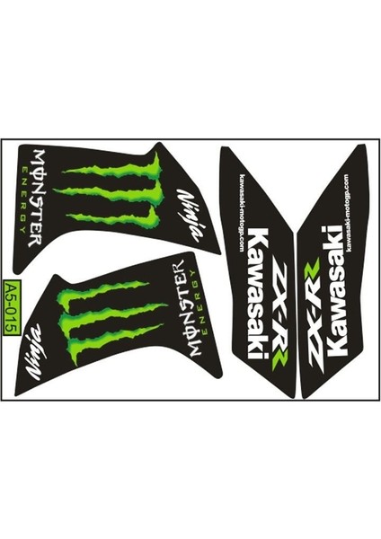 A5 Sticker 024 Tek Paket Çoklu Sticker