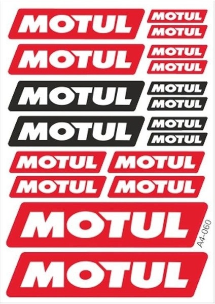 A4 Sticker 060 Tek Paket Çoklu Sticker
