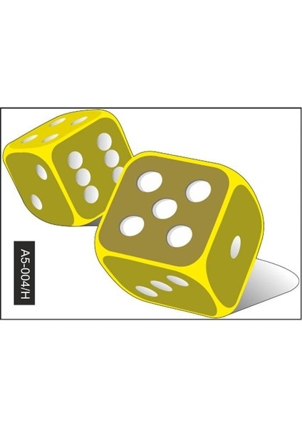 A5 Sticker 004 Tek Paket Çoklu Sticker