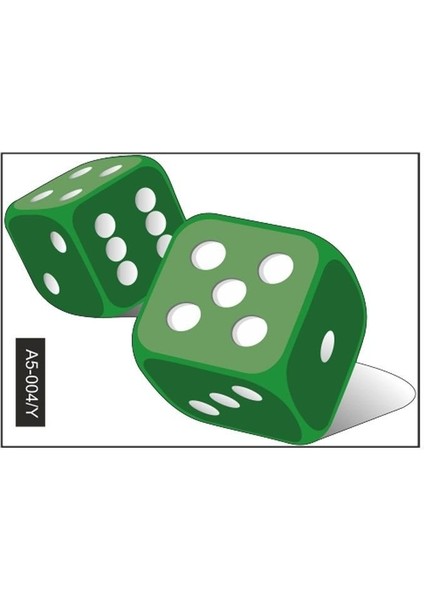 A5 Sticker 008 Tek Paket Çoklu Sticker