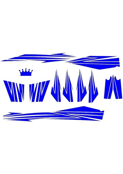 Mavi Cup Sticker Seti