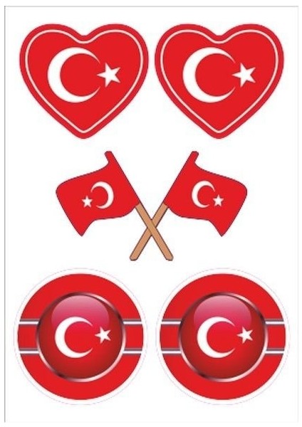 A5 Sticker 064 Tek Paket Çoklu Sticker