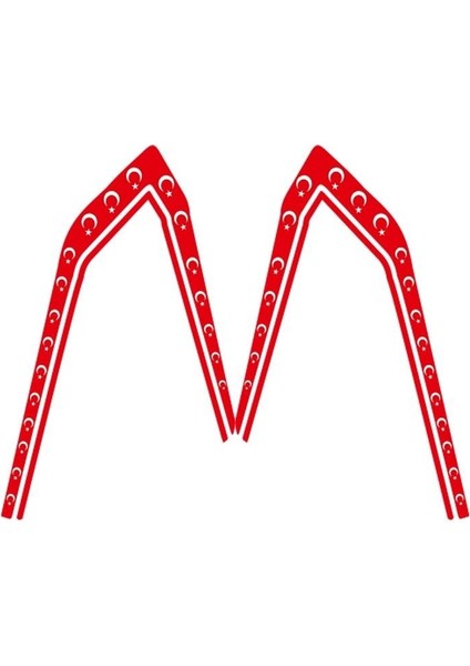 Cg Türk Bayrağı Damla Depo Şeridi