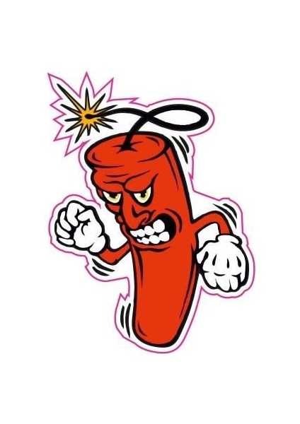 60 x 80 mm Sticker 10'lu