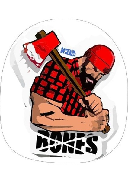 80 x 90 mm Sticker 10'lu