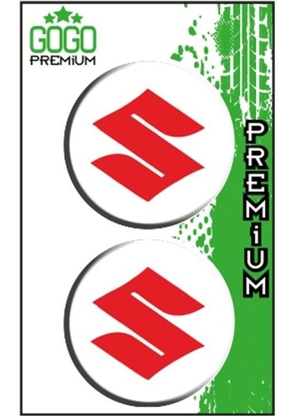 Suzuki Uyumlu 3 (5x5 Cm) Ikili Damla Etiket