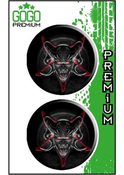 Dragon (5x5 Cm) Ikili Damla Etiket